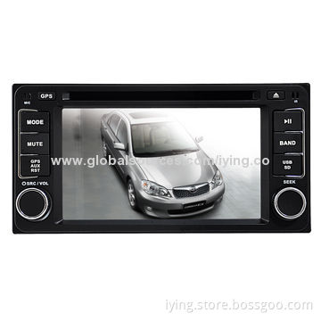 Special Car DVD Player GPS Navigation System for Toyota Universal, Corolla EX (2007 to 2012)/6.2inch